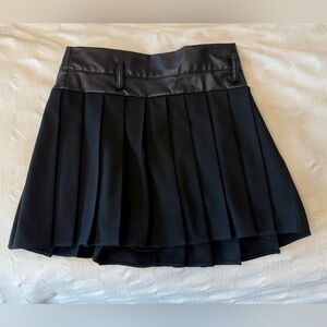 ZARA Mini Pleated Skirt